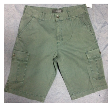 grey color short pants